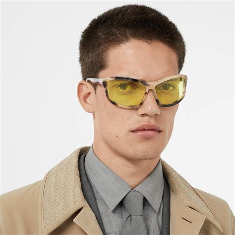 burberry yellow glasses|burberry glasses for men.